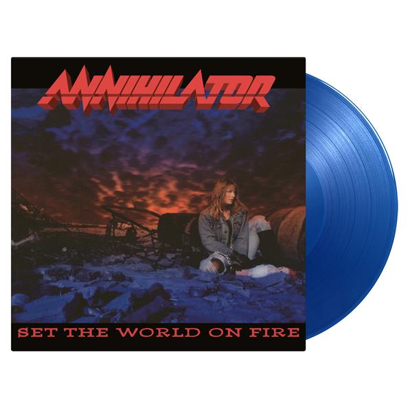 Annihilator - Set the World on Fire (Ltd Ed. Numbered Blue LP)